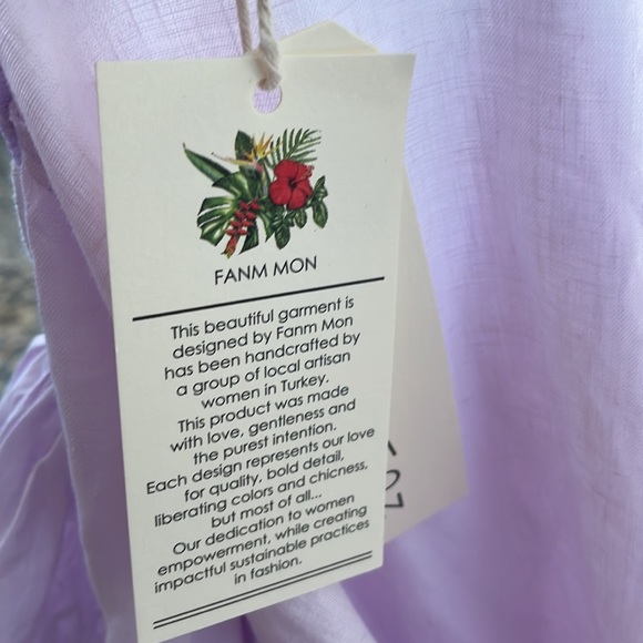 Fanm Mon Cide Dress in Lilac - Picture 7 of 8